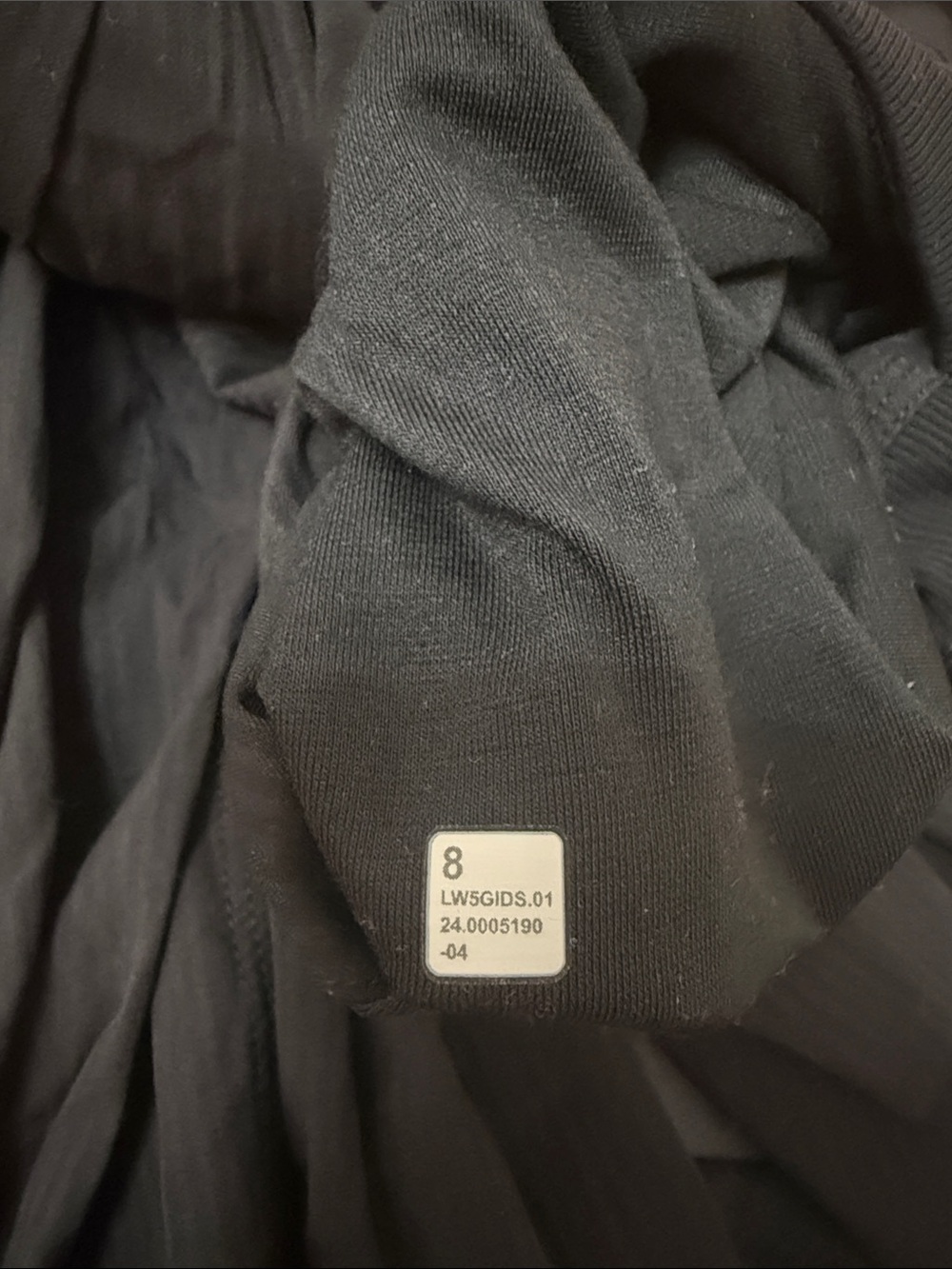 Lululemon Dance Studio Pants Short Black Size 8 - Picture 5 of 5